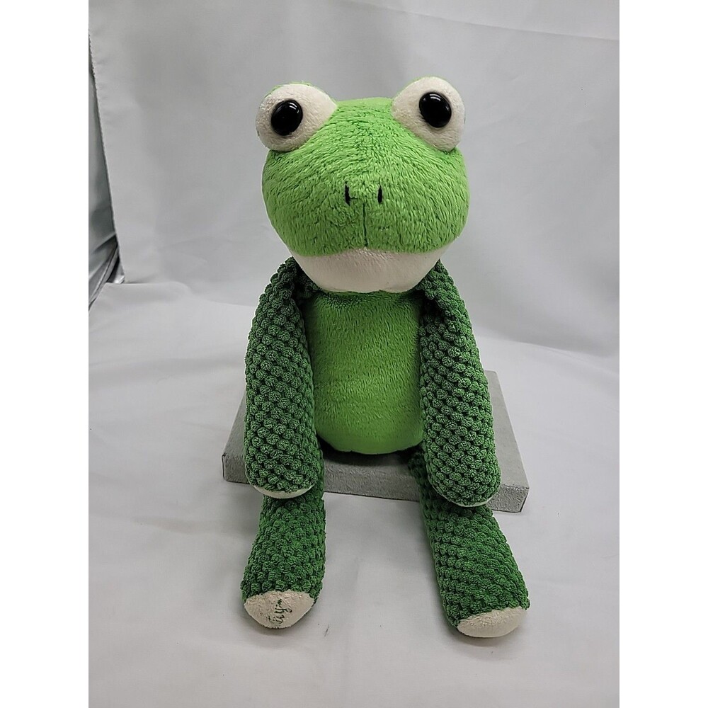 Scentsy Buddy Ribbert The Frog Plush 16” Stuffed Animal No Scent Pak